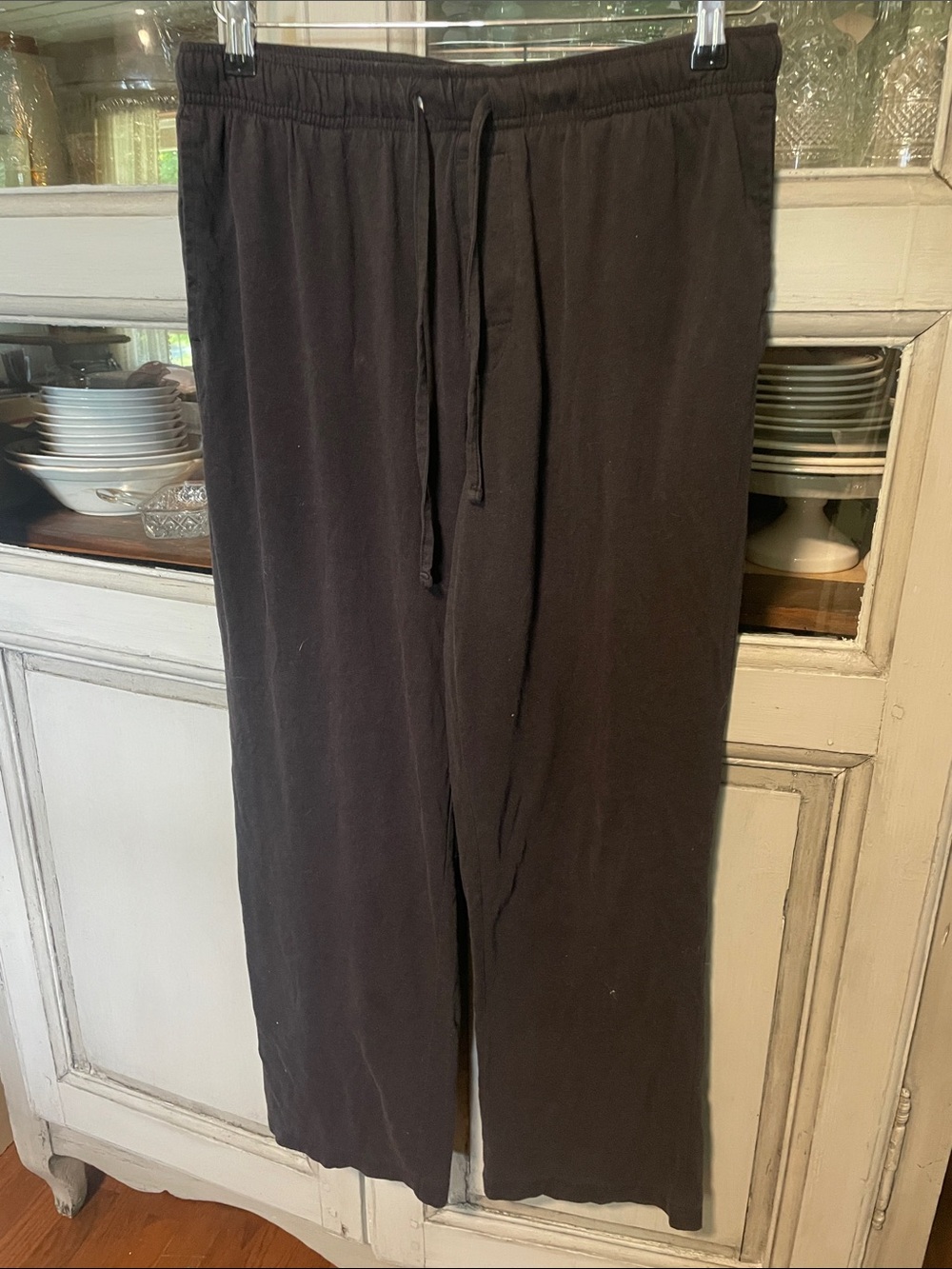 croft & barrow Black Women's Drawstring Jogger Sweatpants